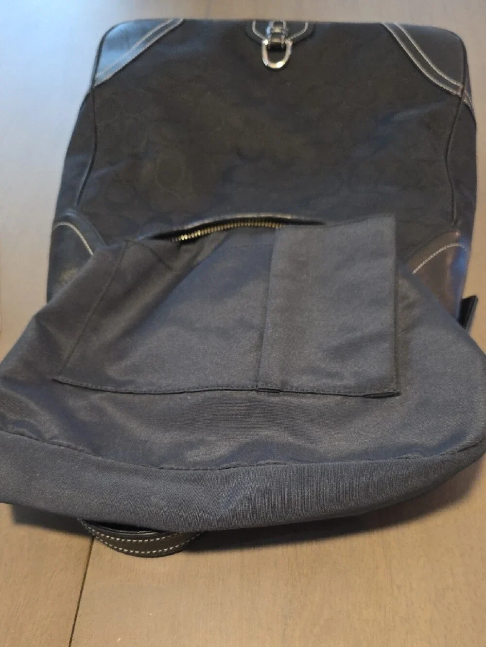 Coach Hamilton Signature Canvas Hobo Shoulder Bag - Picture 9 of 10